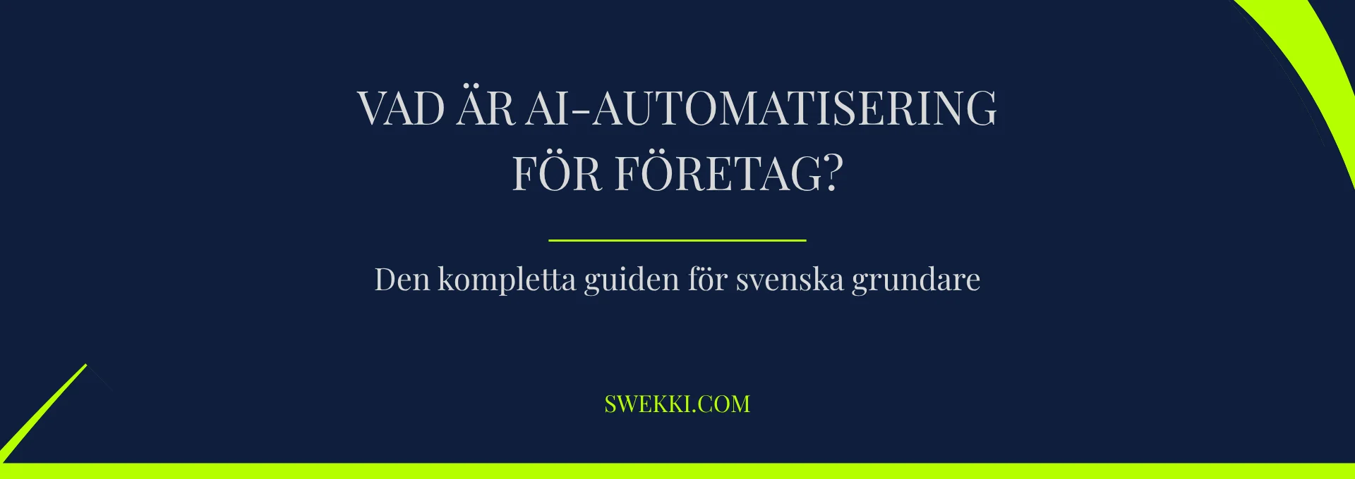 Vad är AI-automatisering för företag?